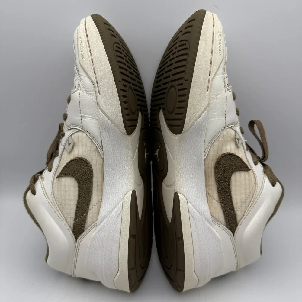Jordan Stadium 90 Sneakers Mens 8.5 Sail Brown Kelp FB2269-102 Low Top